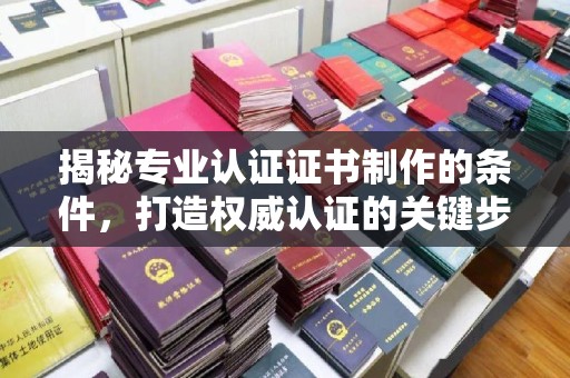石泉揭秘专业认证证书制作的条件，打造权威认证的关键步骤