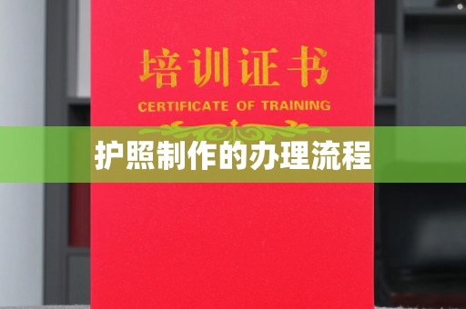 湘桥护照制作的办理流程