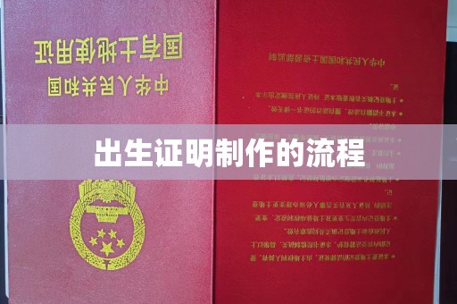 靖江出生证明制作的流程